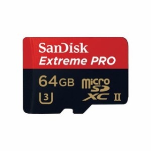 サンディスク エクストリームプロ microSDXC UHS-II カード 64GB SanDisk バイク