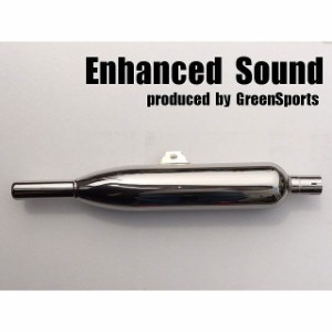 エンハンスドサウンド ST250 ST250用トライアンフタイプスリップオンマフラー Enhanced Sound バイク