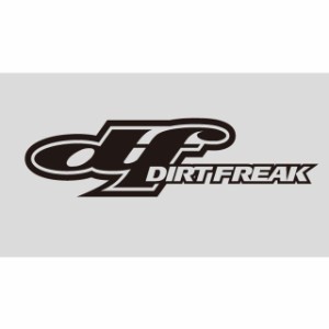 ダートフリーク ダイカットステッカー コープ-ロゴ カラー：ブラック サイズ：45cm DIRTFREAK 日用品