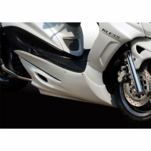 ブレスクリエイション シグナスX フロントアンダーカウル（FRP 一般色塗装品） カラー：ブラックメタリックX BLESS CREATION バイク