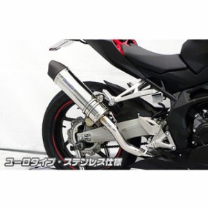 ウイルズウィン CBR250RR CBR250RR用 ダイナミックマフラー ユーロタイプ サイレンサー：チタン仕様 WirusWin バイク