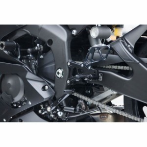 オーバーレーシング YZF-R6 バックステップ 6ポジション（ブラック） OVER RACING バイク