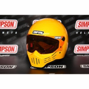 シンプソン MODEL30 ヘルメット（イエロー） サイズ：58cm SIMPSON バイク
