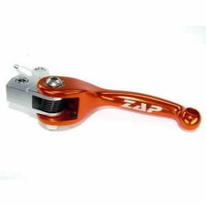 ザップテクニクス ケーティーエム汎用 ZAP FLEX油圧クラッチ用レバー KTM（Magura） 03-08 ORANGE ZAPTECHNIX …