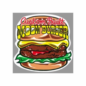 ムーンアイズ DM-184 MOON Burger Sticker MOONEYES 日用品