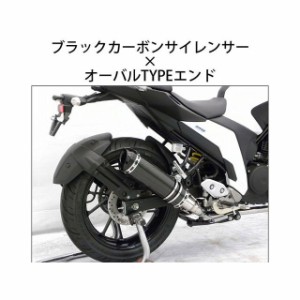 ビヨンド FZ25 FZ25用 フルエキマフラー ブラックカーボンサイレンサー タイプ：オーバル BEYOND バイク