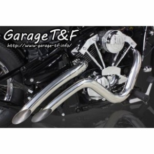 ガレージT&F バルカン400 バルカン400クラシック ベントマフラー（ステンレス） タイプ2 T&F バイク