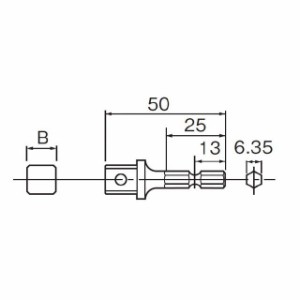 Panasonic EZ9370 ソケットアダプター 9.5MM（ボール付） Panasonic バイク 車 自動車 自転車