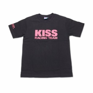 キッスレーシング KISS Racing Team Tシャツ（ブラック） サイズ：レディースS KISS バイク