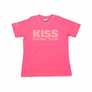 キッスレーシング KISS Racing Team Tシャツ（ピンク） サイズ：レディースS KISS バイク