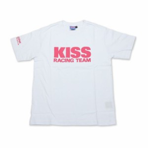 キッスレーシング KISS Racing Team Tシャツ（ホワイト） サイズ：レディースS KISS バイク