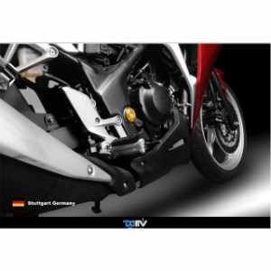 ディモーティブ CBR250R フレームホールカバー CBR250R カラー：レッド Dimotiv バイク