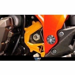 ディモーティブ Z800 フロントスプロケットカバー Z1000SX 14 カラー：チタン Dimotiv バイク