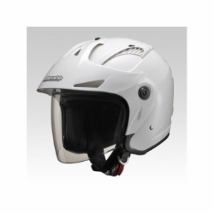 マルシン M-385 ジェットヘルメット（ホワイトメタリック） Marushin バイク