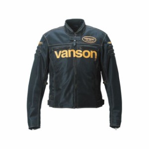 バンソン 2019春夏モデル VS19107S メッシュジャケット（ブラック/イエロー） サイズ：2XL VANSON バイク