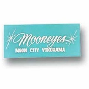 ムーンアイズ DM-089 STICKER BRIGHT カラー：ホワイト MOONEYES 日用品