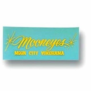 ムーンアイズ DM-089 STICKER BRIGHT カラー：イエロー MOONEYES 日用品