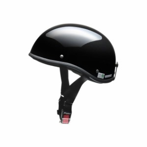 リード工業 ELZO ハーフヘルメット（ブラックメタリック） LEAD バイク