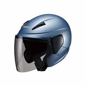 マルシン M-520 セミジェットヘルメット カラー：アイスブルー Marushin バイク