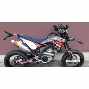 スパイラル WR250R WR250X コンプリートシート ステップ（ブルー/ブラック） SPIRAL バイク