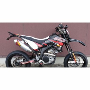 スパイラル WR250R WR250X コンプリートシート ステップ（ホワイト/ブラック） SPIRAL バイク