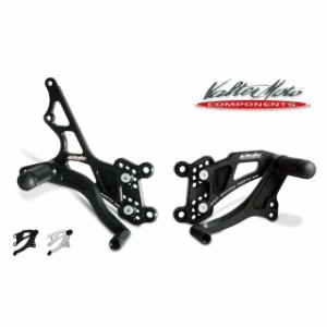 バルターモトコンポーネンツ CBR600RR バックステップ タイプ1.5（ブラック） Valter Moto components バイク