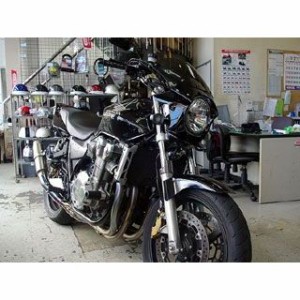 ワールドウォーク CB1100/CB1300 汎用ビキニカウル DS-01 typeAero（ダークネスブラックメタリック） WW バイク