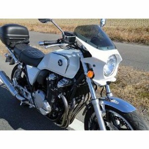 ワールドウォーク CB1100 汎用ビキニカウル DS-01 typeAero（パールミルキーホワイト） WW バイク