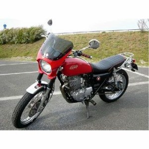 ワールドウォーク CB400SS 汎用ビキニカウル DS-01 typeAero（パッションレッド） WW バイク