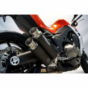 ボディス ニンジャ1000・Z1000SX Z1000 Z1000R スリップオンマフラー 4-4 ステンレス-ブラック- GPX2 ヨーロッパ公道…