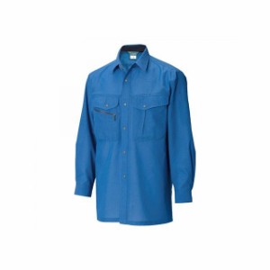 TSデザイン 7105 長袖シャツ（ブルー） サイズ：4L TS DESIGN バイク