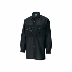 TSデザイン 7105 長袖シャツ（ブラック） サイズ：4L TS DESIGN バイク