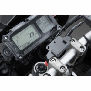 SWモテック トレーサー900・MT-09トレーサー QUICK-LOCK（クイックロック）GPS Mount ブラック ショックアブソーベント. …