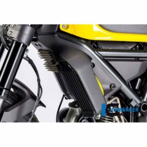 イルムバーガー ラジエーターカバー 左 マット Ducati Scrambler 16 ｜ WKL.102.DS15M.K ILMBERGER バイク