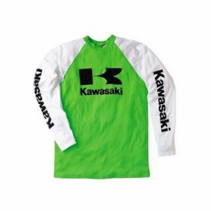 カワサキ ロングフォーMXシャツ サイズ：フリー（L相当） KAWASAKI バイク