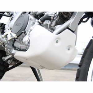 サイクラム WR250R WR250X スキッドプレート タイプII カラー：ホワイト CYCLE-AM バイク