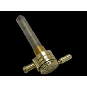 ゴランプロダクツ ハーレー汎用 クリックスリック ガスコック 3/8NPT 仕様：ストレート カラー：ブラス GOLAN PRODUCTS バイク