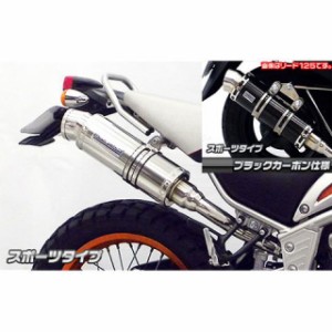 ウイルズウィン トリッカー XG250 トリッカー用 スリップオンマフラー スポーツタイプ オプション：オプションC WirusWin バイク