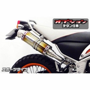 ウイルズウィン トリッカー XG250 トリッカー用 スリップオンマフラー スポーツタイプ オプション：オプションD WirusWin バイク