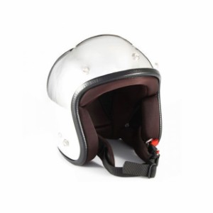 72ジャムジェット JP MONO HELMET カラー：メッキ サイズ：レディース/55-57cm未満 72JAM バイク