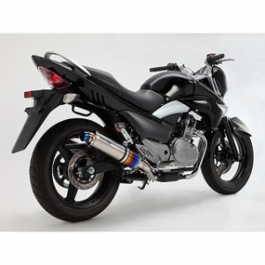 BMS GSR250 R-EVO・W（ダブル） スリップオン サイレンサー：ヒートチタン BMS RACING FACTORY バイク