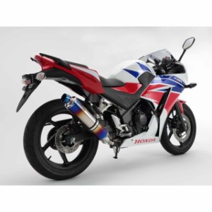 BMS CBR250R R-EVO スリップオン JMCA サイレンサー：ヒートチタン BMS RACING FACTORY バイク