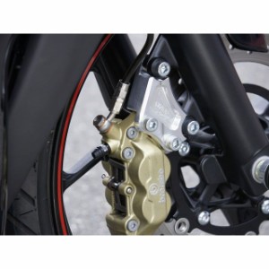 オーバーレーシング MT-25 YZF-R25 フロントキャリパーサポート ブレンボ4P用 カラー：シルバー OVER RACING バイク