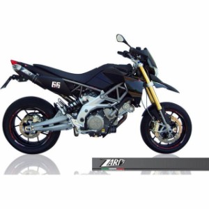 ザード ドルソデューロ750 N. 2 ステンレススチール -カーボン レーシング スリップオン for APRILIA DORSODURO 750…