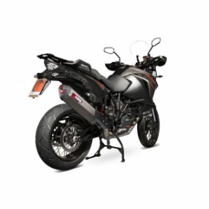 スコーピオン 1190アドベンチャー Serket スリップオン Titanium Sleeve KTM Adventure 1190 2013-2…