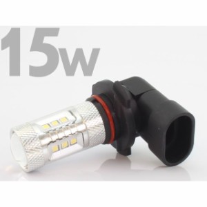 ライズコーポレーション 汎用 15W LEDバルブ 12V/24V兼用 無極性タイプ ホワイト発光 1個 規格：HB4 RISE CORPORATI…