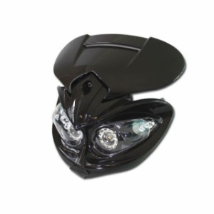 ライズコーポレーション 汎用 汎用 LED イーグルアイヘッドライト カラー：ブラック RISE CORPORATION バイク