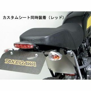 SP武川 エイプ100 エイプ50 SP武川製フェンダーレスキット装着車用LEDミニテールランプキット カラー：レッド SP TAKEGAWA バイク