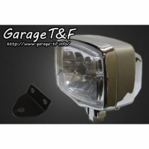 ガレージT&F SR400 スクエアライト＆ライトステー（タイプC）キット T&F バイク