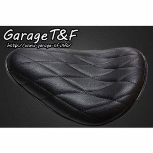 ガレージT&F 汎用 ソロシート（ダイヤ）ブラック T&F バイク